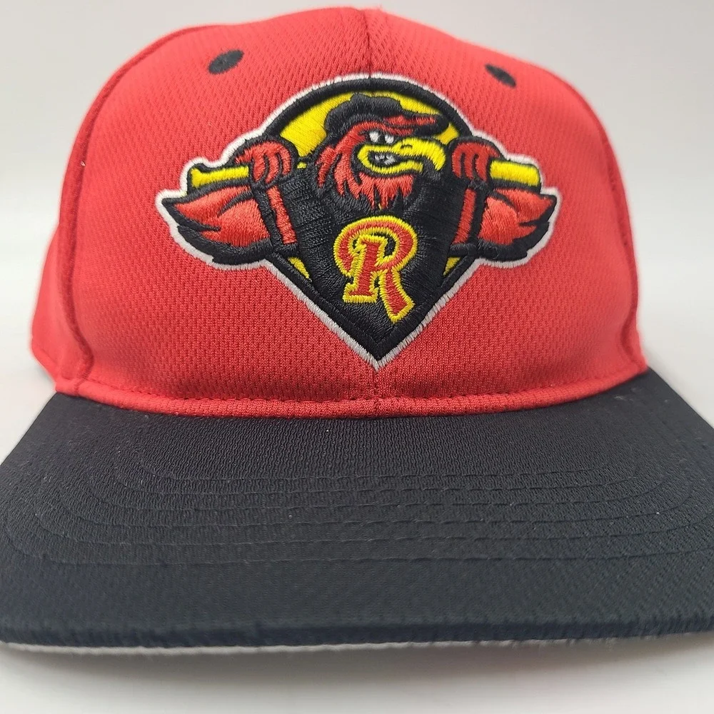 Youth‎ Rochester Red Wings Hat Adjustable OC Sports Red Black Boys MiLB Casual